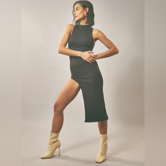 PLT ribbed dress - Picture 1 of 3